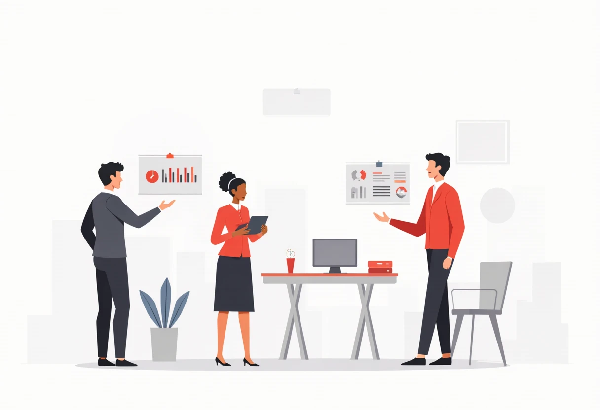 Customer service team collaboration