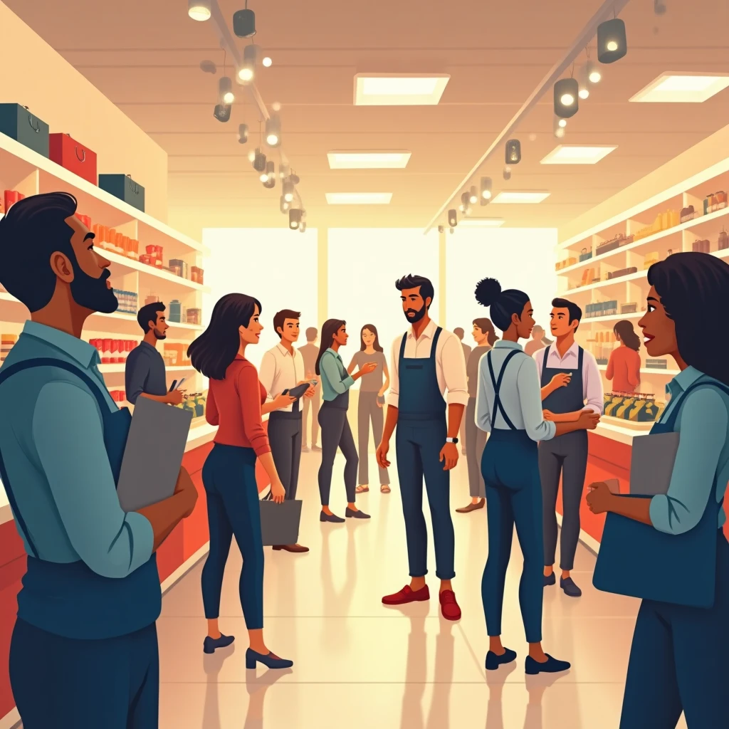 Dynamic retail environment