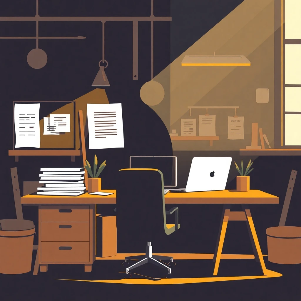 Ambiente de oficina moderno