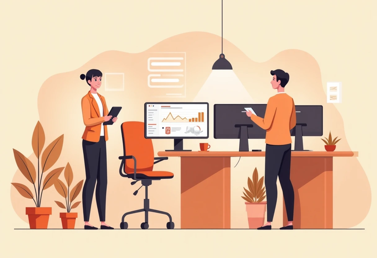 Especialista en ciberseguridad en acción