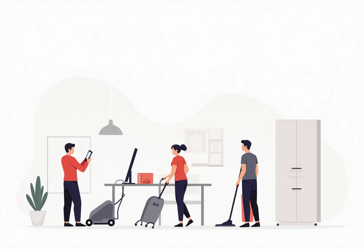 Steady cleaning job in domestic setting