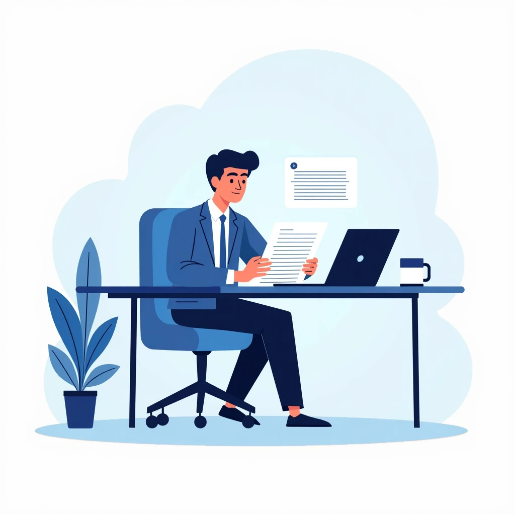 Revisando ofertas de empleo bien pagadas